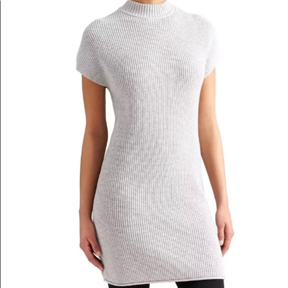 Athleta Gray Pinewood Sweater Dress - Picture 2 of 4